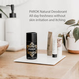 PitROK Crystal Natural Deodorant Stick 100g Cardboard Tube For Sensitive Skin & Fragrance Free
