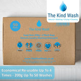 The Kind Wash Natural Indian Soap Nuts 200g + 2 Wash Bags
