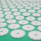 Salveo Acupressure Mat & Pillow Set Green inc Bag