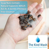 The Kind Wash Indian Soap Nuts Natural Washing Detergent 1kg + Wash Bags