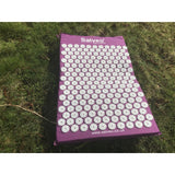 Salveo Acupressure Massage Yoga Nail Mat Stress Discomfort Relief + Bag