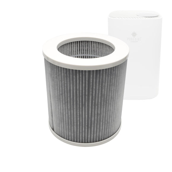 PureAire Air Purifier PAH2 Replacement HEPA Filter With Activated Carbon