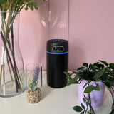 PureAire Ultrasonic Humidifier Black 800ml USB