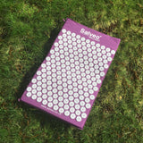 Salveo Acupressure Massage Yoga Nail Mat Stress Discomfort Relief + Bag