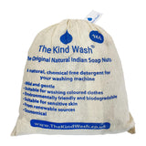 The Kind Wash Indian Soap Nuts Natural Washing Detergent 1kg + Wash Bags
