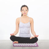 Salveo Acupressure Massage Yoga Nail Mat Stress Discomfort Relief + Bag