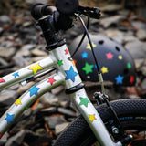 Multicoloured Stars Bicycle Stickers (31 Stickers)
