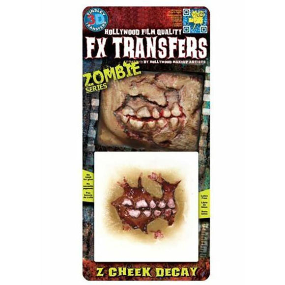 Tinsley Transfers Zombie Cheek Decay 3D FX