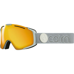 Cairn Genesis CLX 3000 IUM Ski Snowboarding White/Gold Goggles Adult One Size