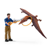 Schleich 41467 Jetpack Chase Dinosaur Figure
