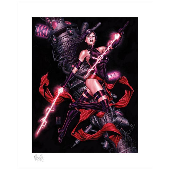 Sideshow Psylocke Marvel Art Print  46 x 56 cm - Unframed