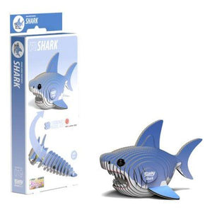 EUGY Shark 3D Craft Model Kit